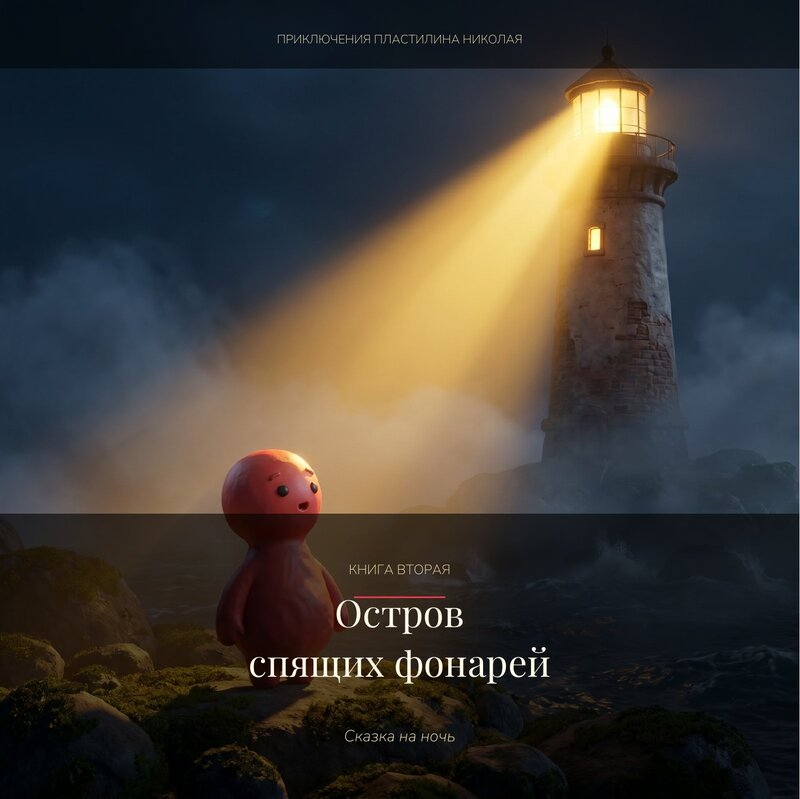 Обложка книги Остров спящих фонарей